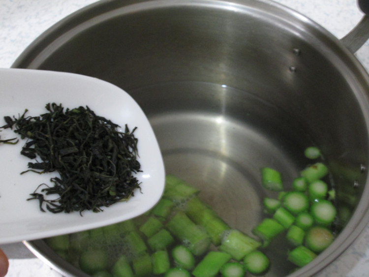 芦笋茶步骤4