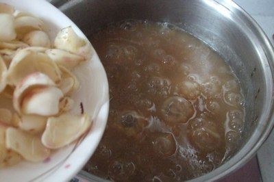 荷叶绿豆粥步骤6