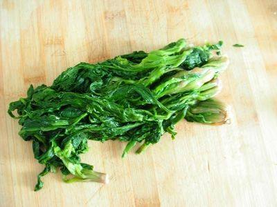 槐花菠菜水饺步骤4