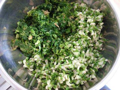 槐花菠菜水饺步骤5