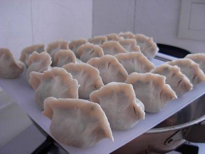 槐花菠菜水饺步骤13