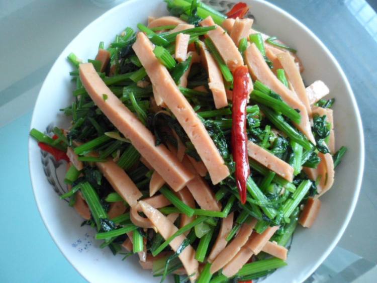 火腿芹菜步骤8