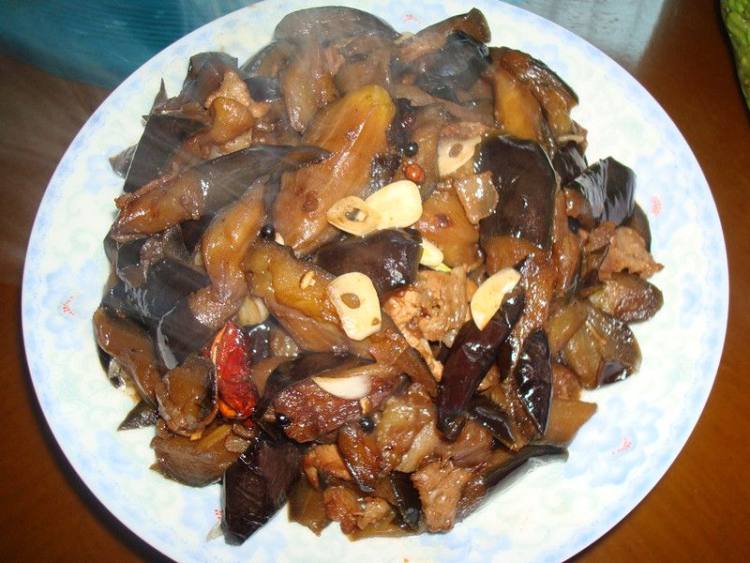 肉炒茄子步骤7