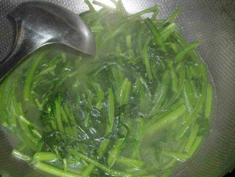 高汤茼蒿步骤6