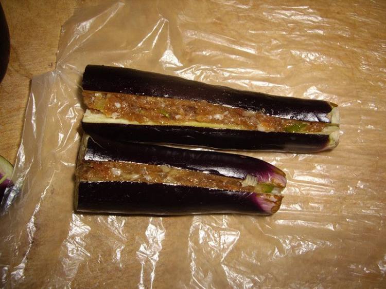 肉末酿茄子步骤14