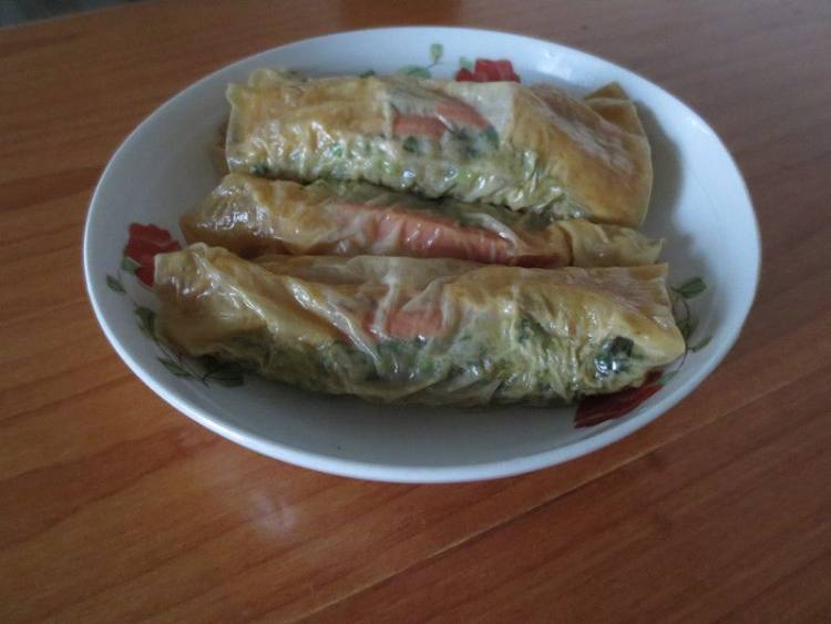 豆腐皮卷步骤10