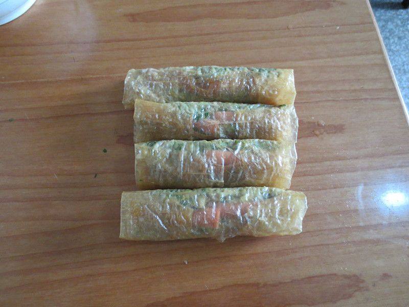 豆腐皮卷步骤7