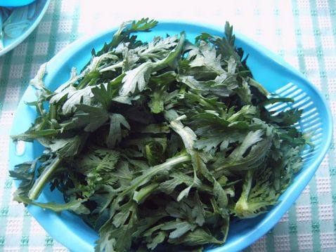 清炒茼蒿菜步骤1