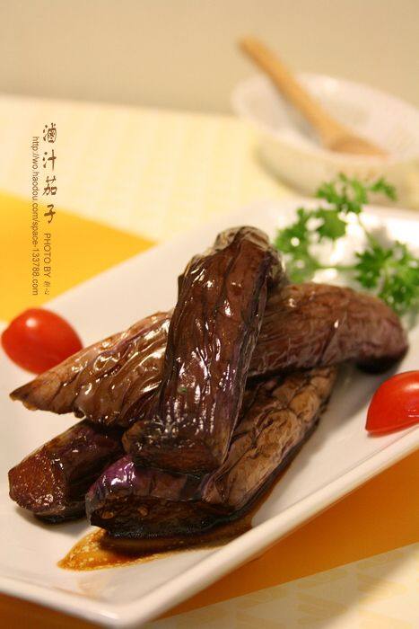 卤汁茄子步骤8