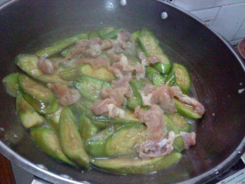 肉丝茄子步骤8