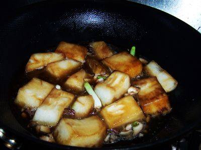 素菜荤吃的红烧冬瓜步骤9