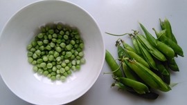 甜豆虾仁步骤2