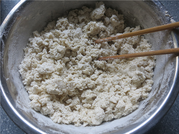 鸡油葱花饼步骤4
