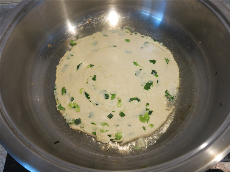 鸡油葱花饼步骤15