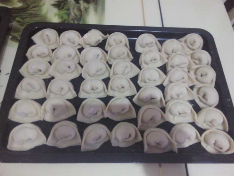 白萝卜鲜肉水饺步骤9