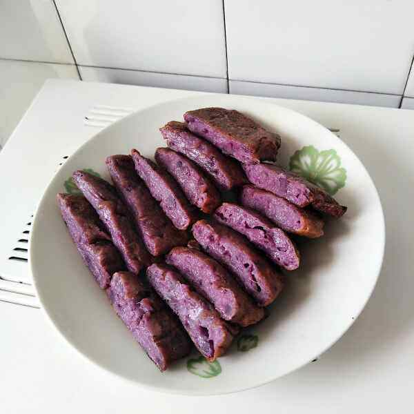 紫薯鸡蛋饼步骤8