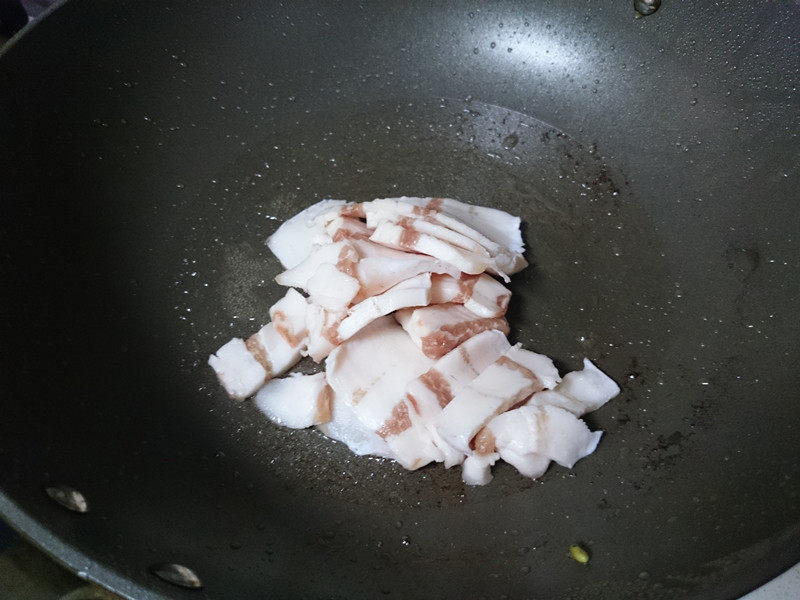 白茄子烧红姜豆步骤11