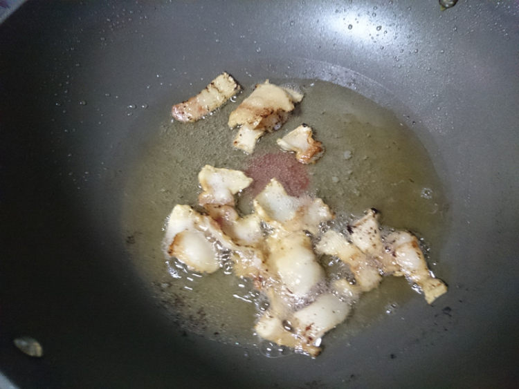 白茄子烧红姜豆步骤12