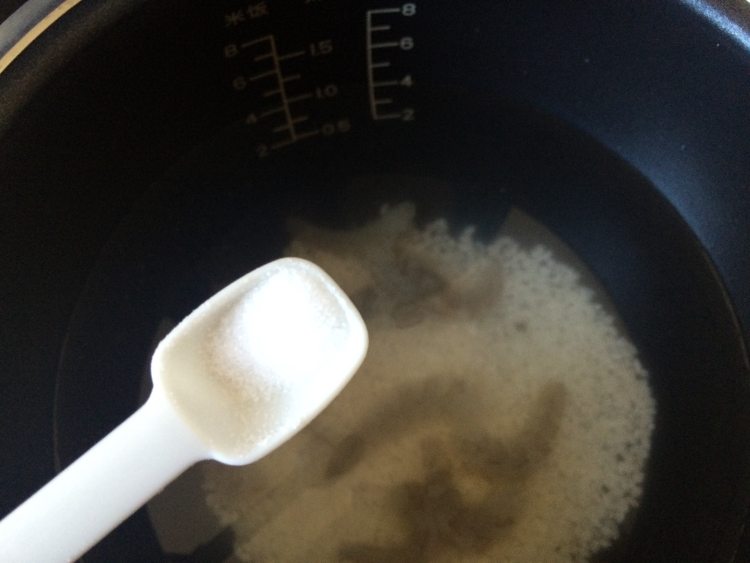 葱香虾仁粥步骤7