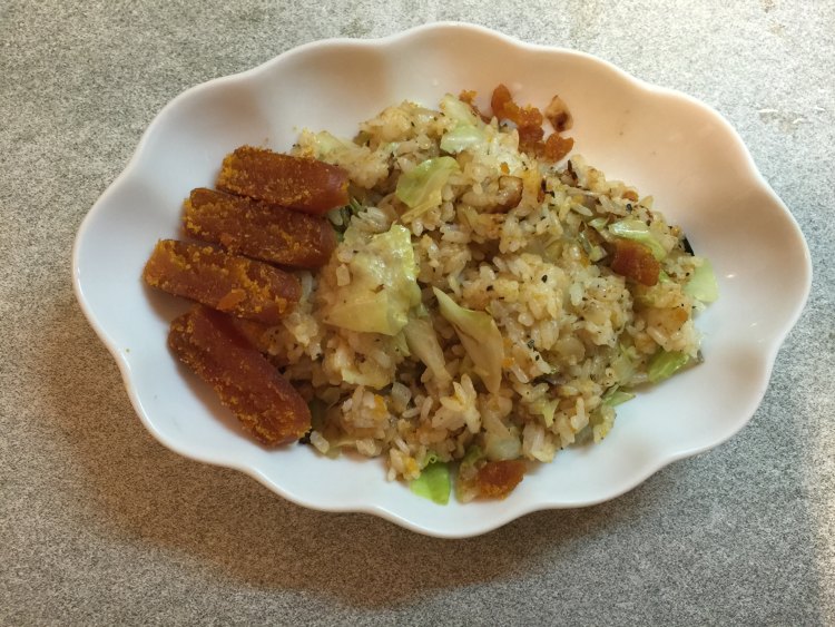 乌鱼子炒饭步骤12