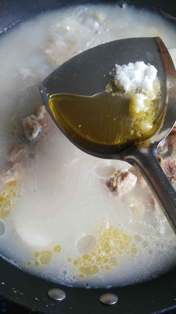 筒骨山药汤步骤6