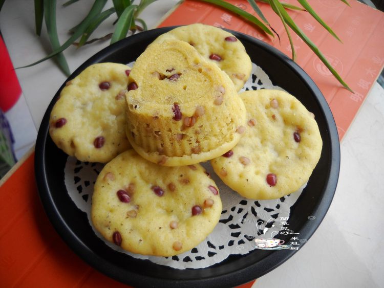 薏苡红豆玉米发糕步骤9