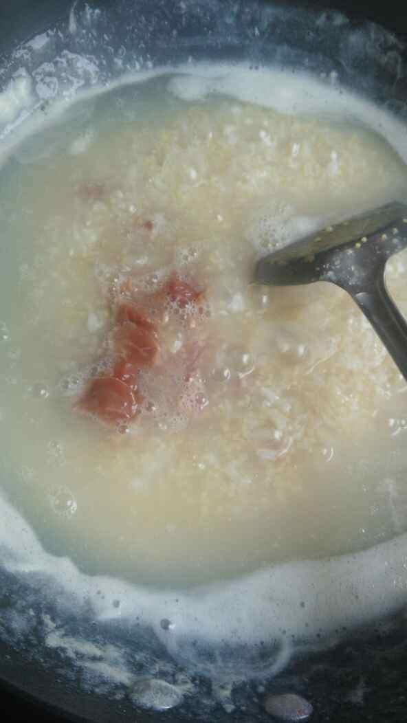 小米瘦肉粥步骤6