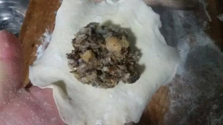 芽菜肉包子步骤10