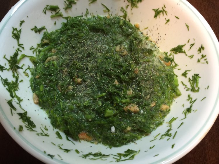 茴香煎蛋步骤6