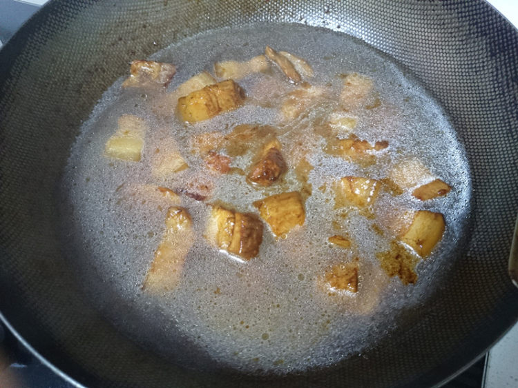墨斗鱼红烧肉步骤9