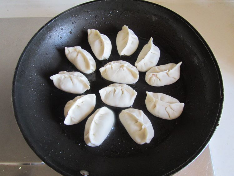 香菇煎饺步骤9