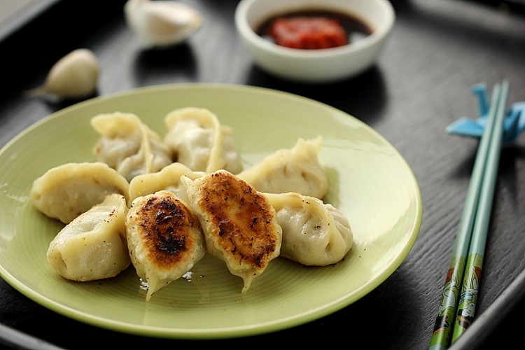 香菇煎饺步骤13