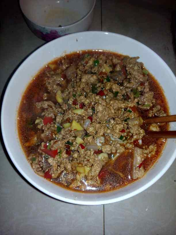 肉泥面条步骤12