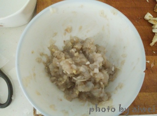 菇香奶酪虾肉盏步骤4