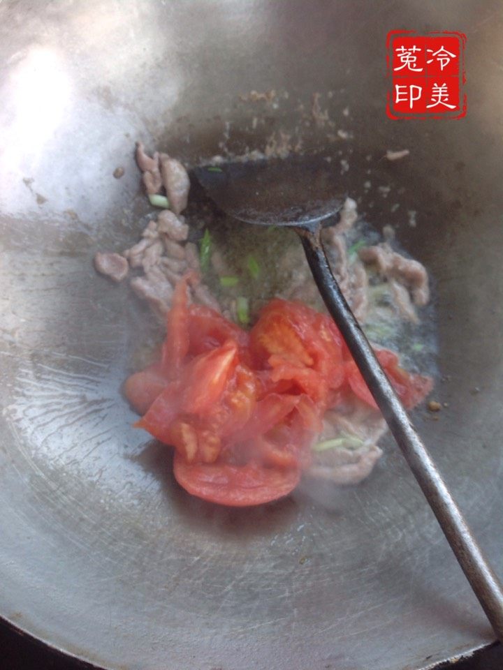 #美味的朋友#西红柿肉步骤12