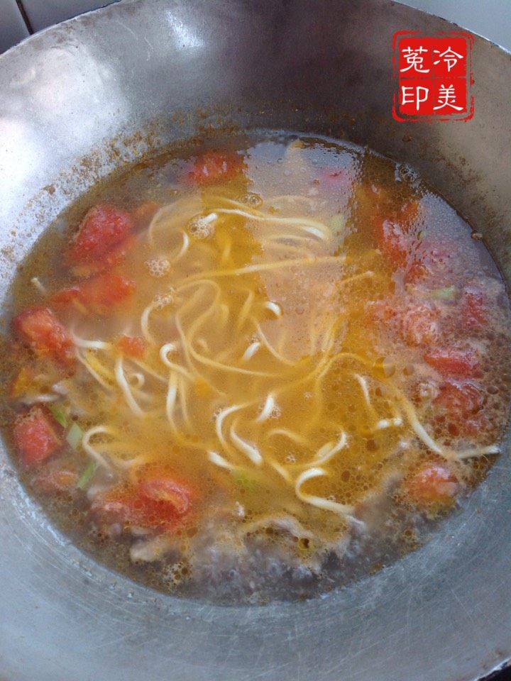 #美味的朋友#西红柿肉步骤15