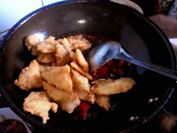 滑熘鳕鱼步骤9
