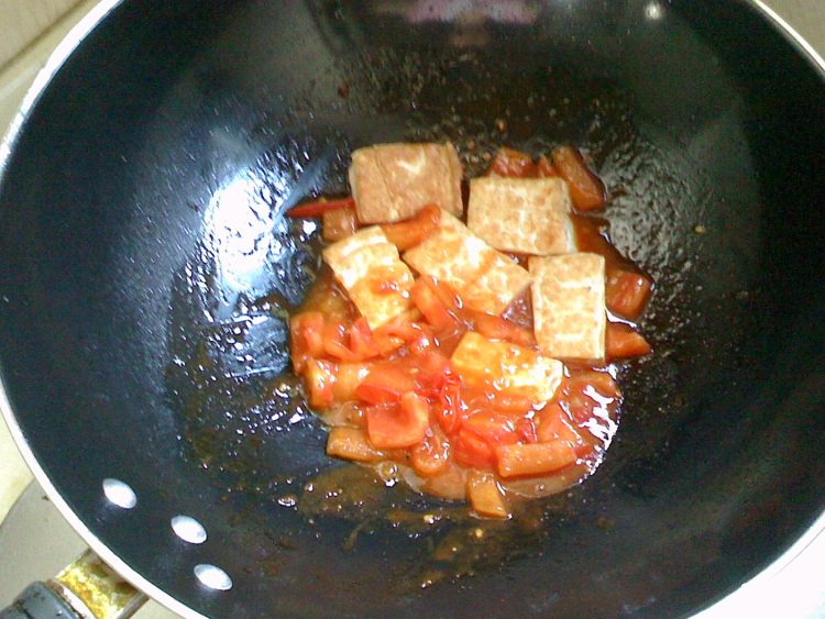 熘炒酸甜豆腐步骤5