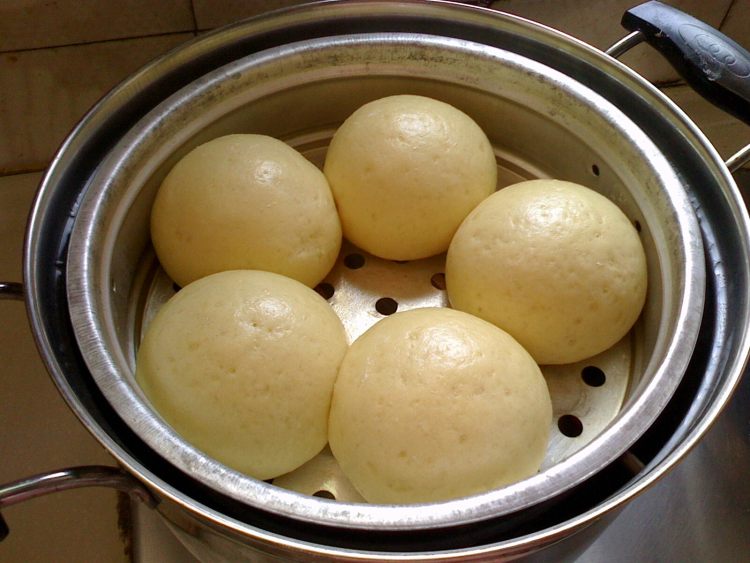 南瓜圆馒头步骤8