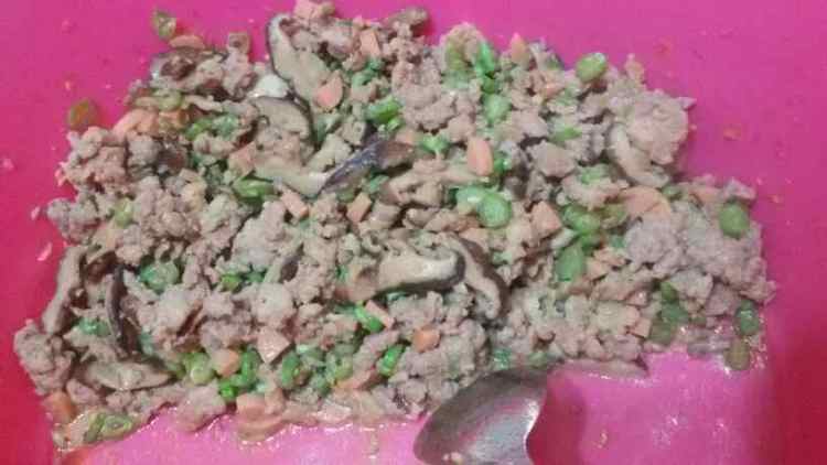 香菇豆角肉包子（无面步骤5