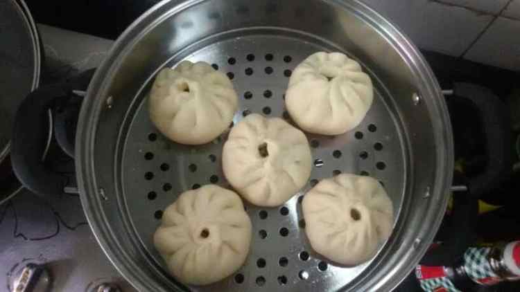 香菇豆角肉包子（无面步骤8