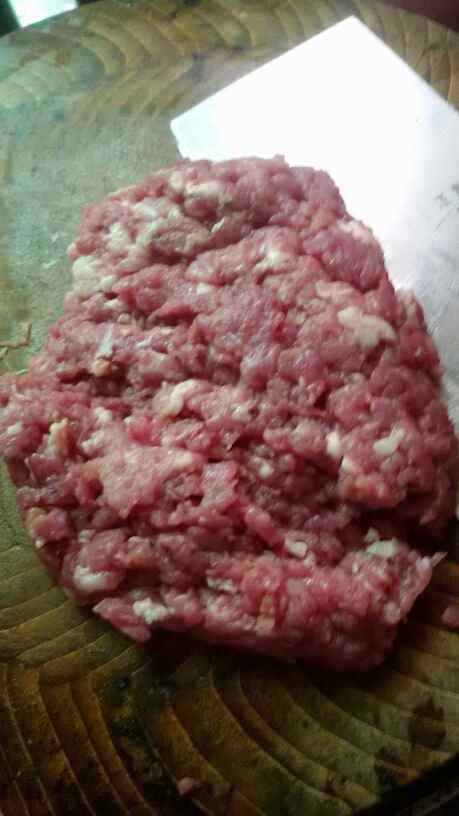 香菇豆角肉包子（无面步骤1