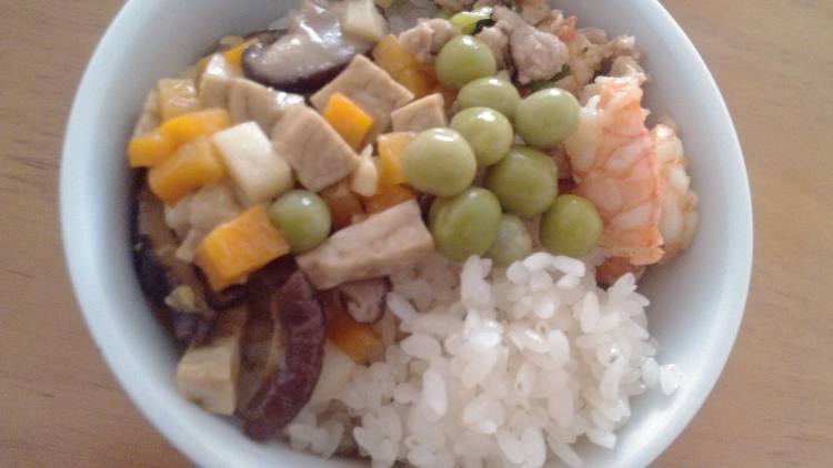 什锦米饭步骤9