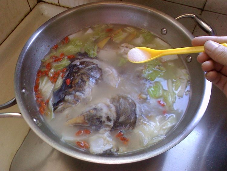 清炖豆腐汤步骤6