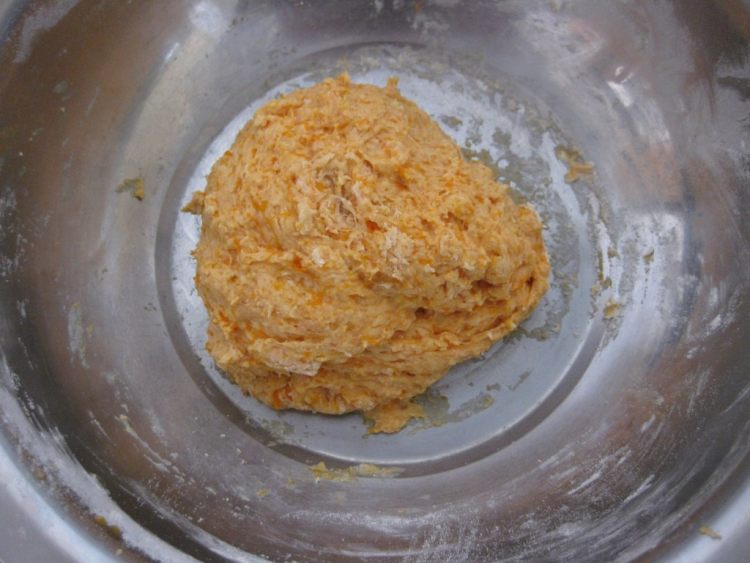 【手工美食】南瓜发糕步骤5