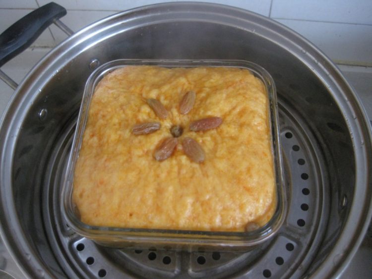 【手工美食】南瓜发糕步骤9