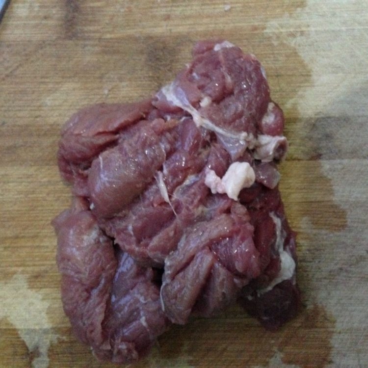 鸭蛋瘦肉烫步骤1