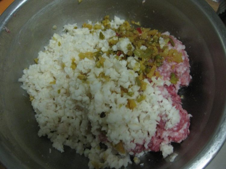 马蹄猪肉水饺步骤2