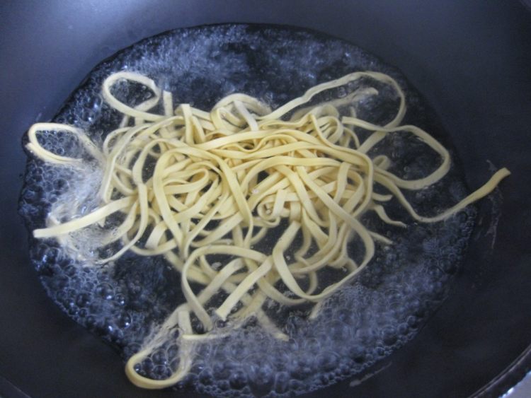 青菜南瓜面步骤9