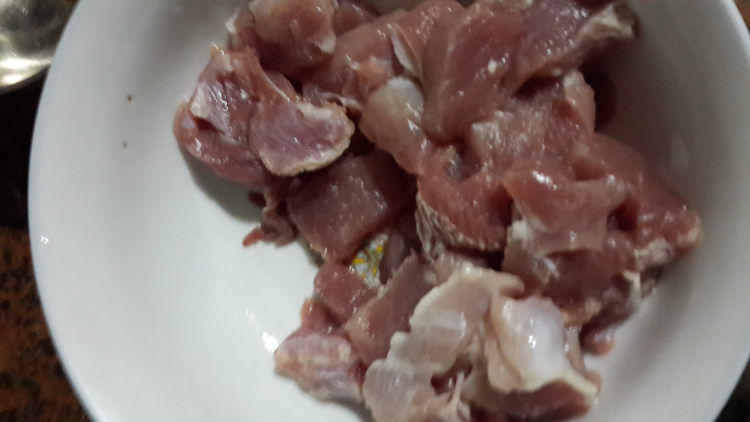 烤猪肉脯步骤1